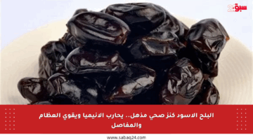 البلح الأسود كنز صحي مذهل.. يحارب الأنيميا ويقوي العظام والمفاصل